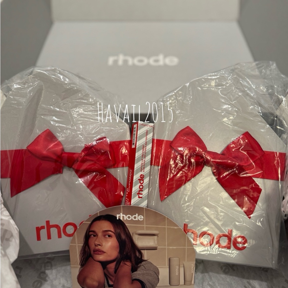 Rhode Peppermint Glaze Holiday Duo (NIB)